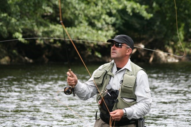 FLY FISHING WITH HYWEL MORGAN