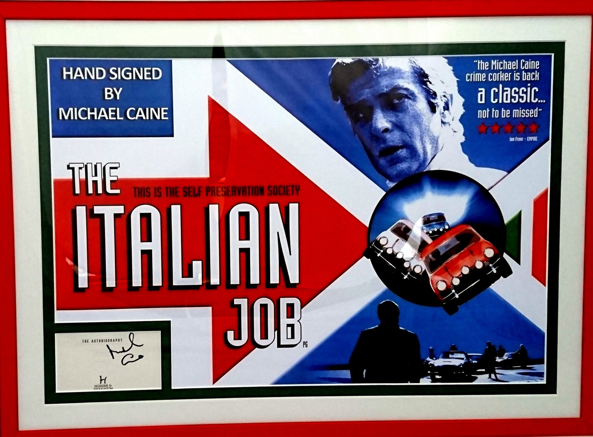 MICHAEL CAINE - THE ITALIAN JOB