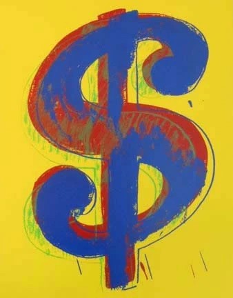 ANDY WARHOL (after) DOLLAR SIGN