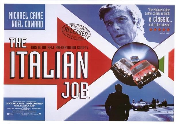 MICHAEL CAINE - THE ITALIAN JOB